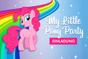 My Little Pony Einladungskarten zum Ausdrucken